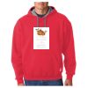 Adult Heavy BlendTM Contrast 50/50 Hooded Sweatshirt Thumbnail